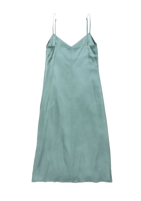 abito satin donna verde salvia ACNE STUDIOS | A20926ABC